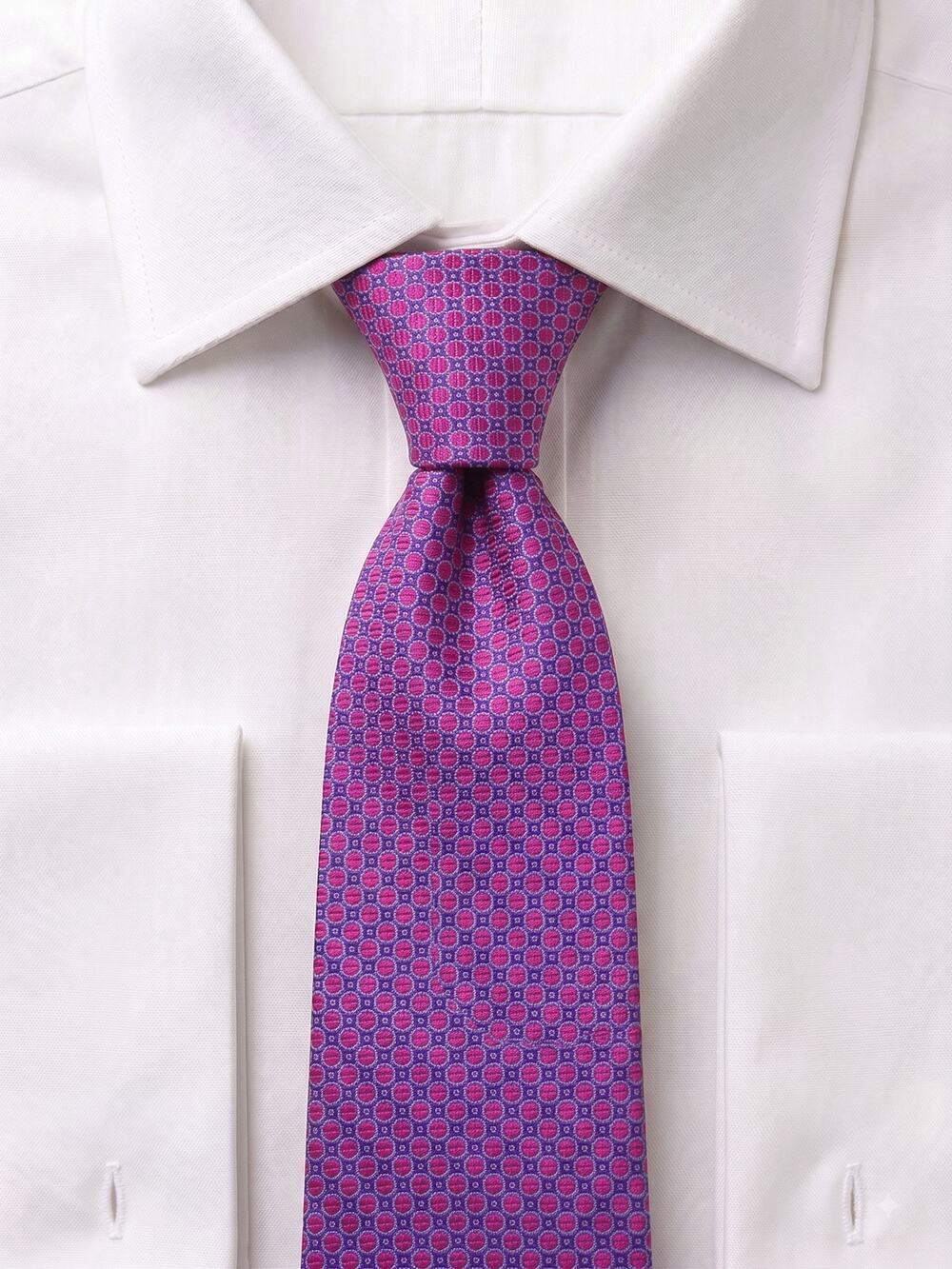 Ted Baker London Purple 100% Silk Necktie